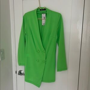 Bright Green Women's Blazer